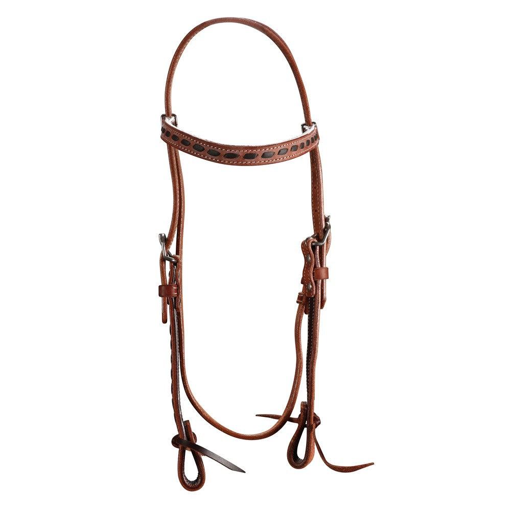 Fort Worth Buckstitch Headstall - Image 2