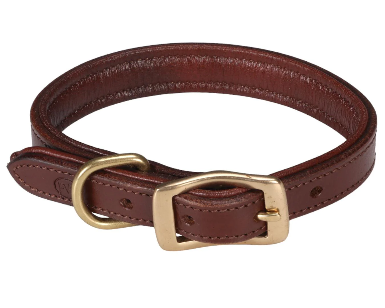 Fort Worth Goat Skin Lined Dog Collar