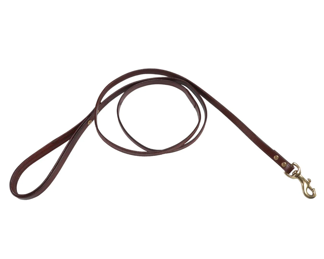 Fort Worth Goat Skin Lined Dog Lead - 5/8" Width - Image 3