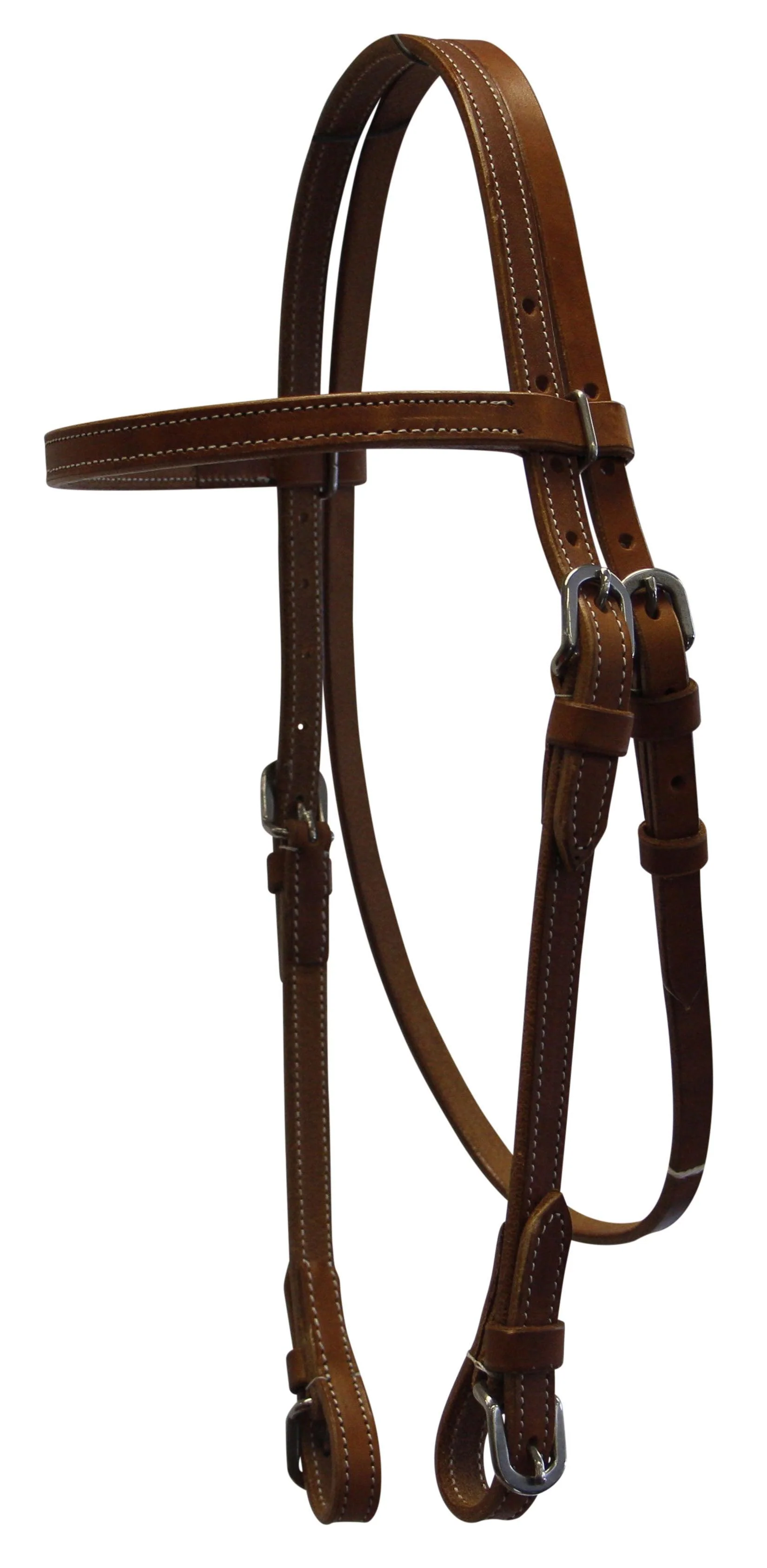 Fort Worth Headstall with Buckle Bit Ends