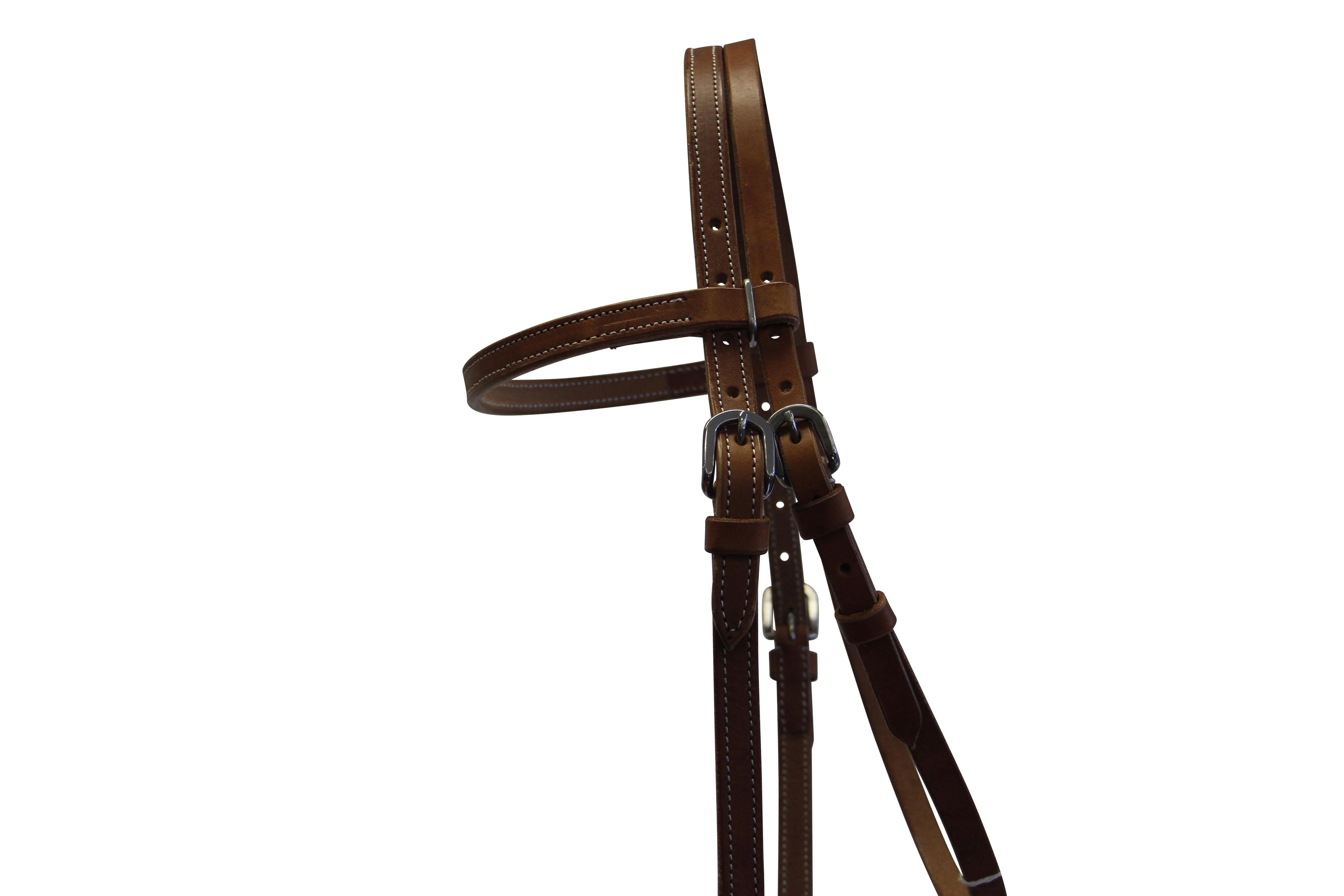 Fort Worth Headstall with Buckle Bit Ends - Image 3