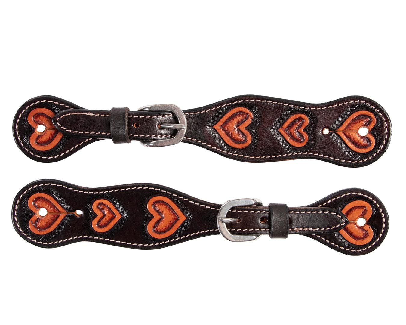 Fort Worth Hearts Spur Straps