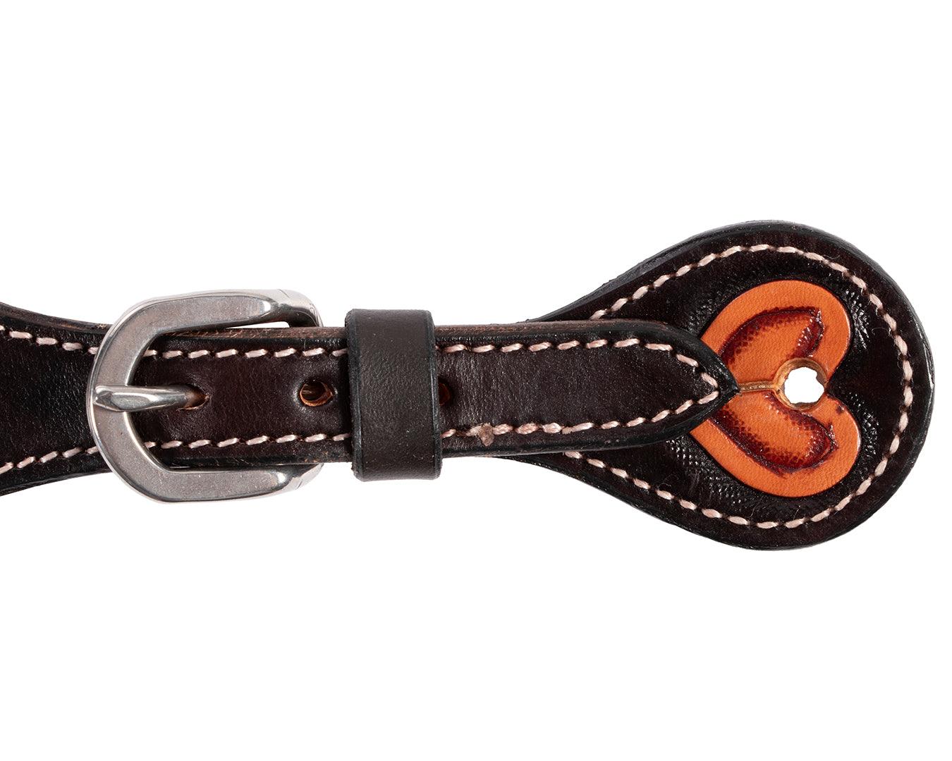 Fort Worth Hearts Spur Straps - Image 2