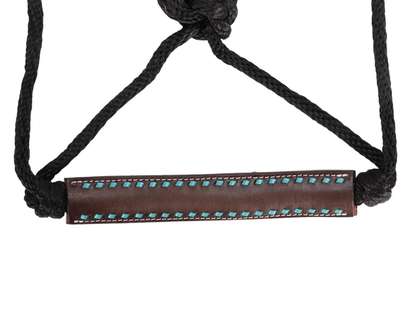Fort Worth Hosa Rope & Leather Halter - Image 2
