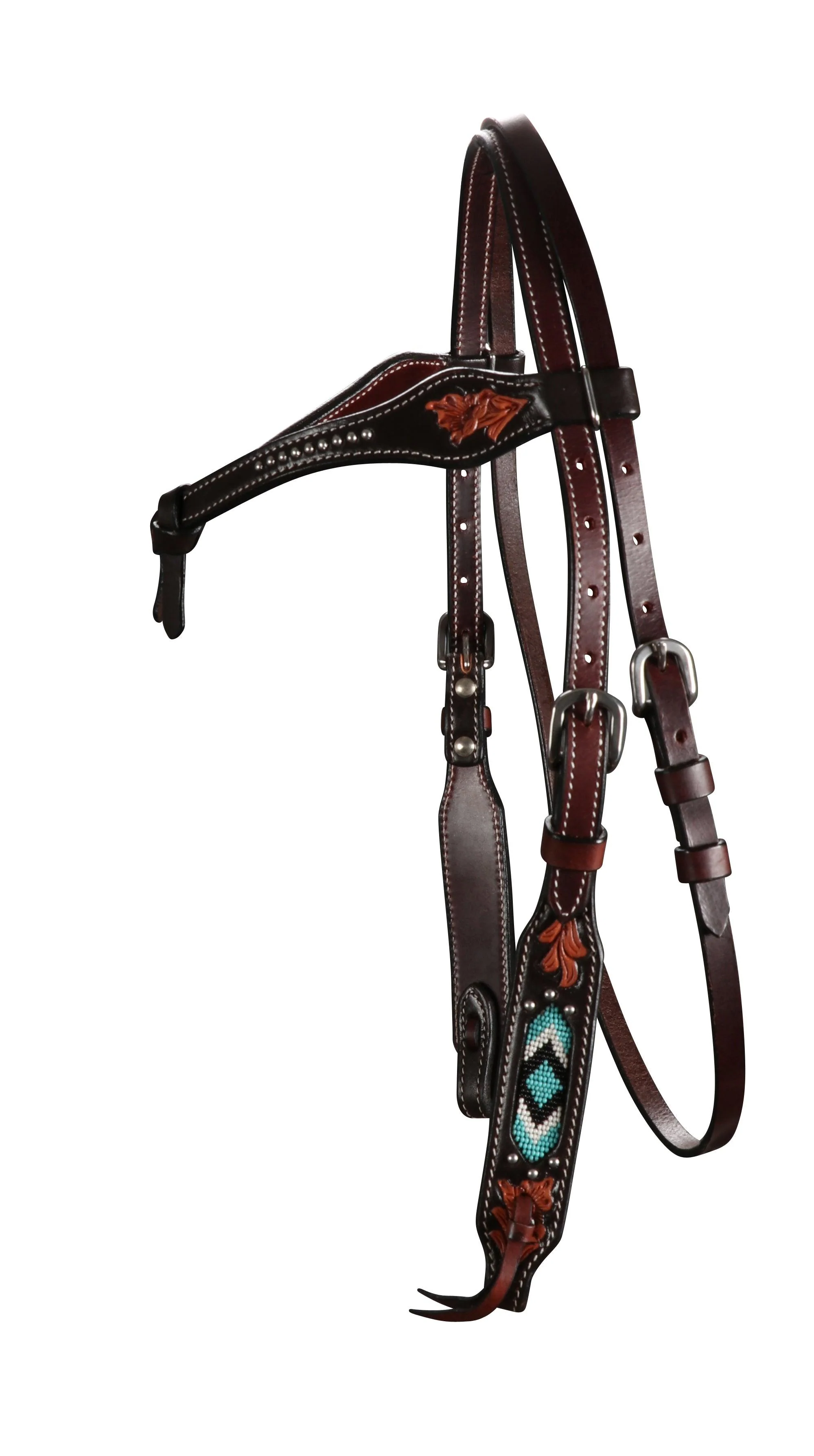 Fort Worth Lakota Knotted Headstall - Image 2