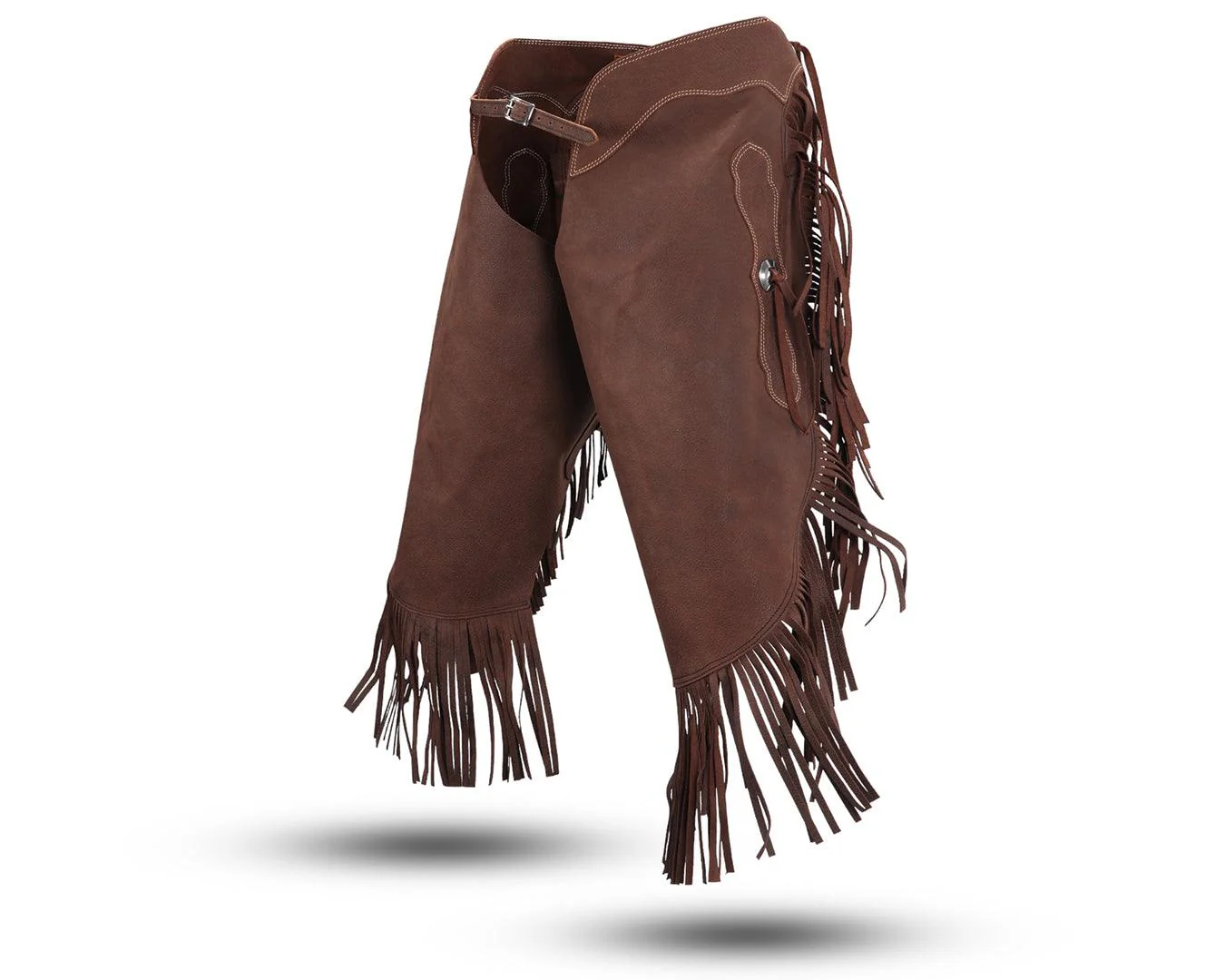 Fort Worth Leather Chink Chaps - Image 2