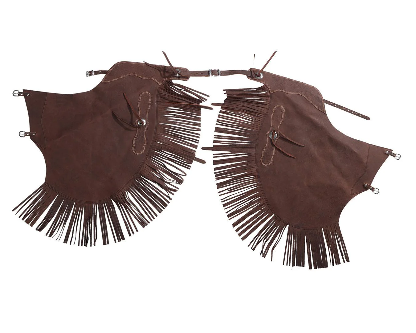 Fort Worth Leather Chink Chaps - Image 3