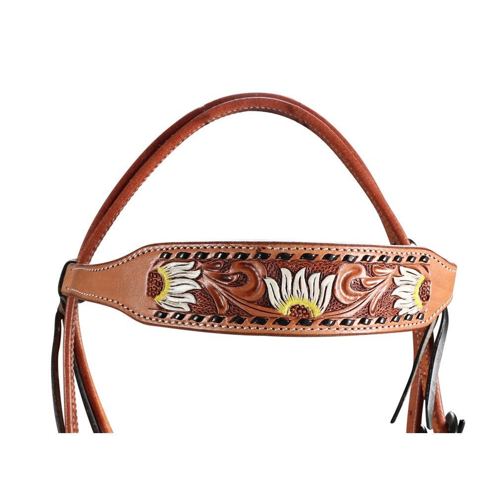 Fort Worth Marigold Headstall - Image 3