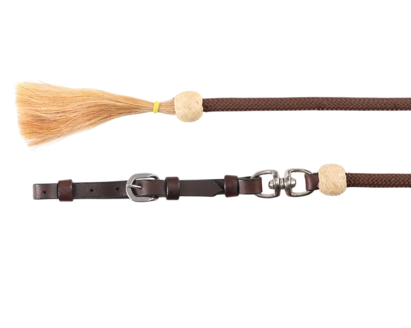 Fort Worth Mecate Lunge Line w/Horsehair - 22' long - Image 5
