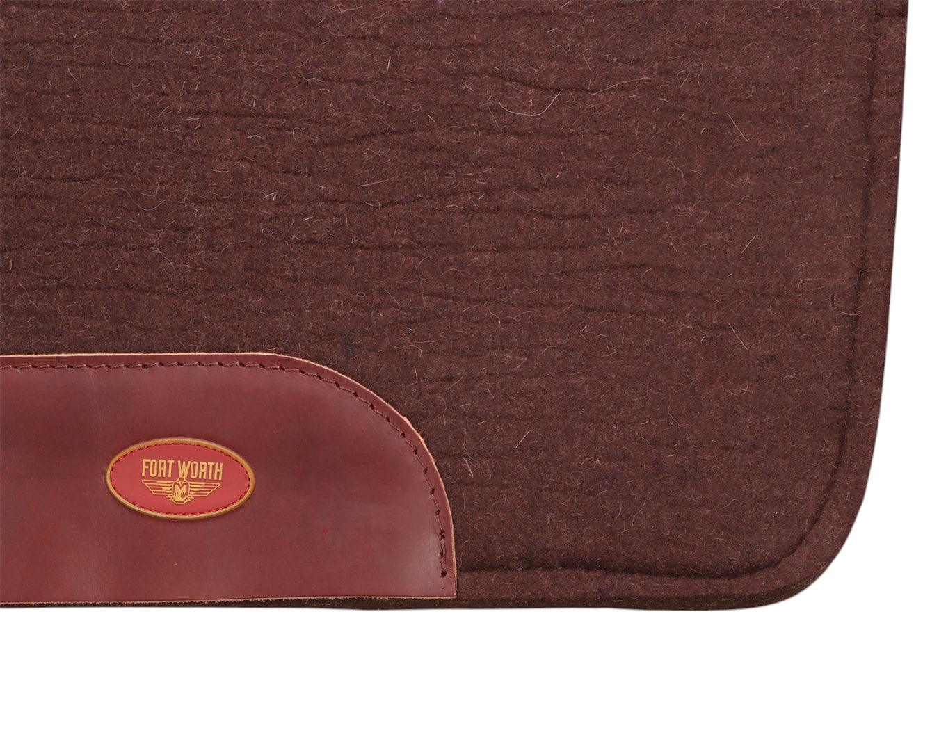 Fort Worth Merino Wool Felt Saddle Pad - 32" x 32" - Image 4