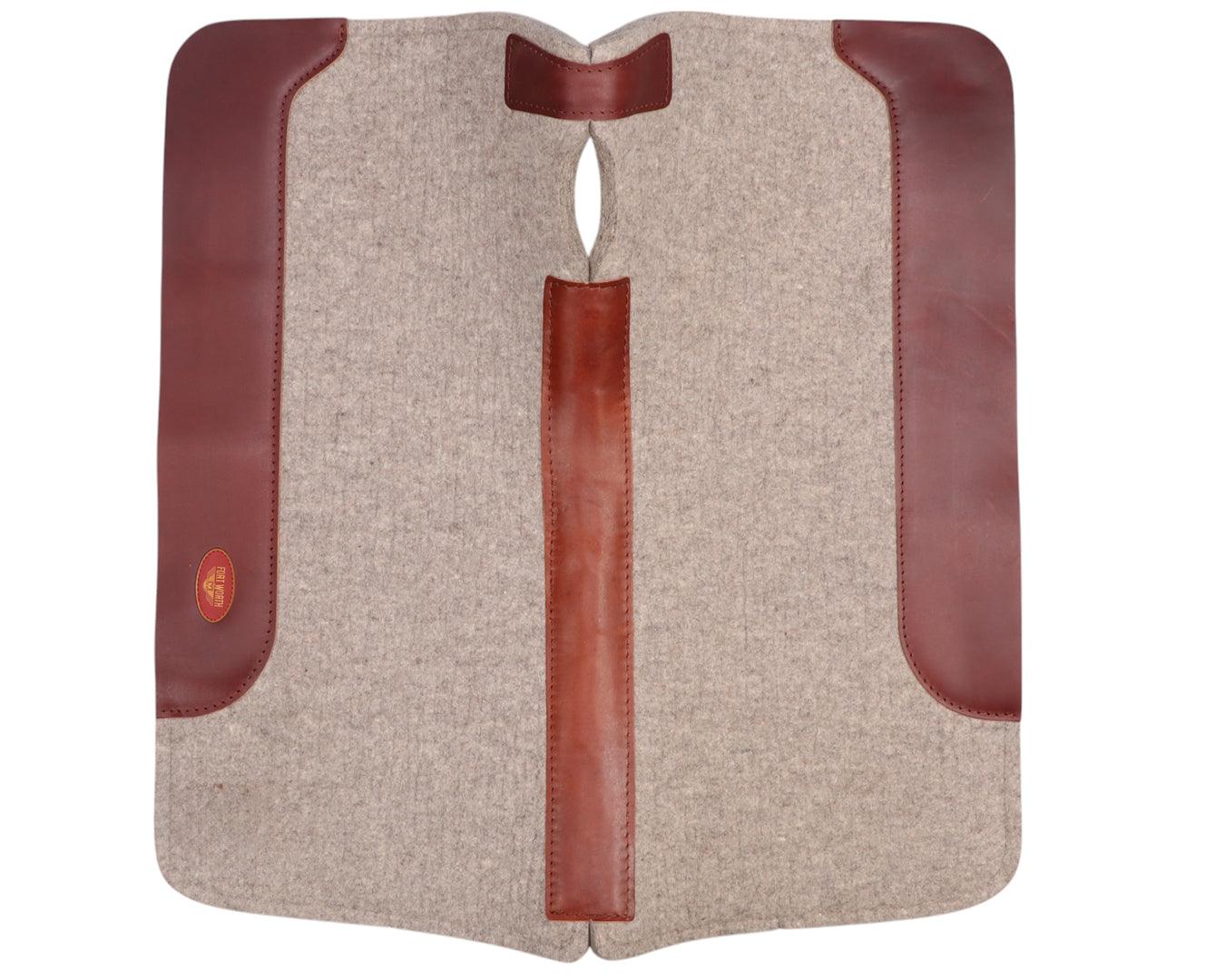 Fort Worth Merino Wool Felt Saddle Pad - 32" x 32" - Image 9