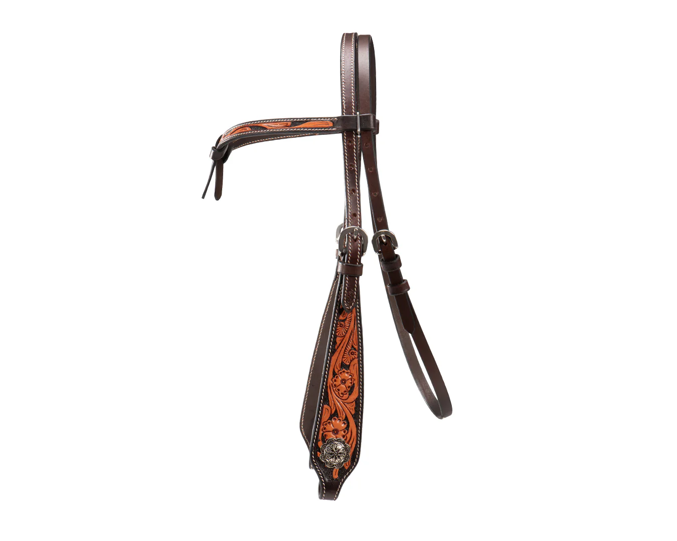Fort Worth Michigan Knotted Brow Headstall - Image 2