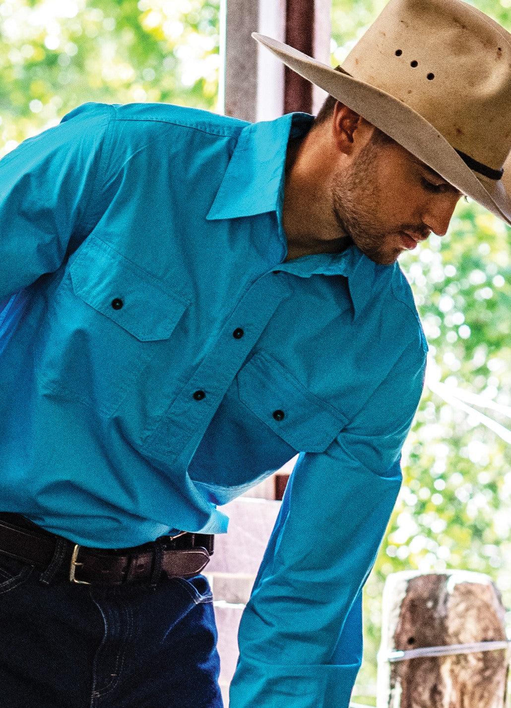 Fort Worth Mulga Work Shirt - Mens - Image 3