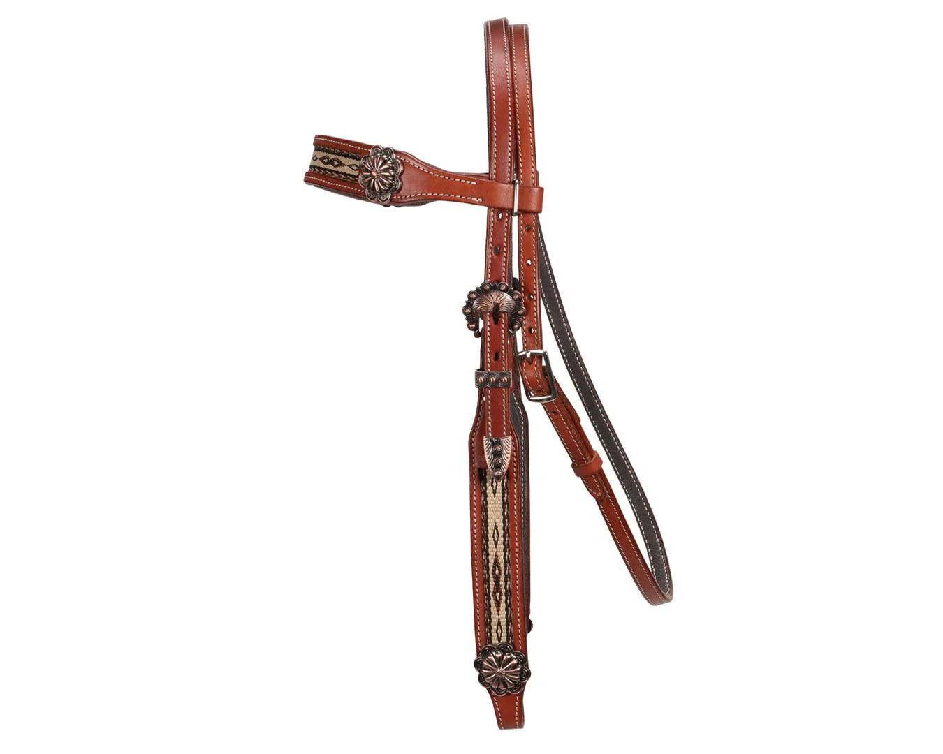 Fort Worth Navajo Brow Headstall - Image 2
