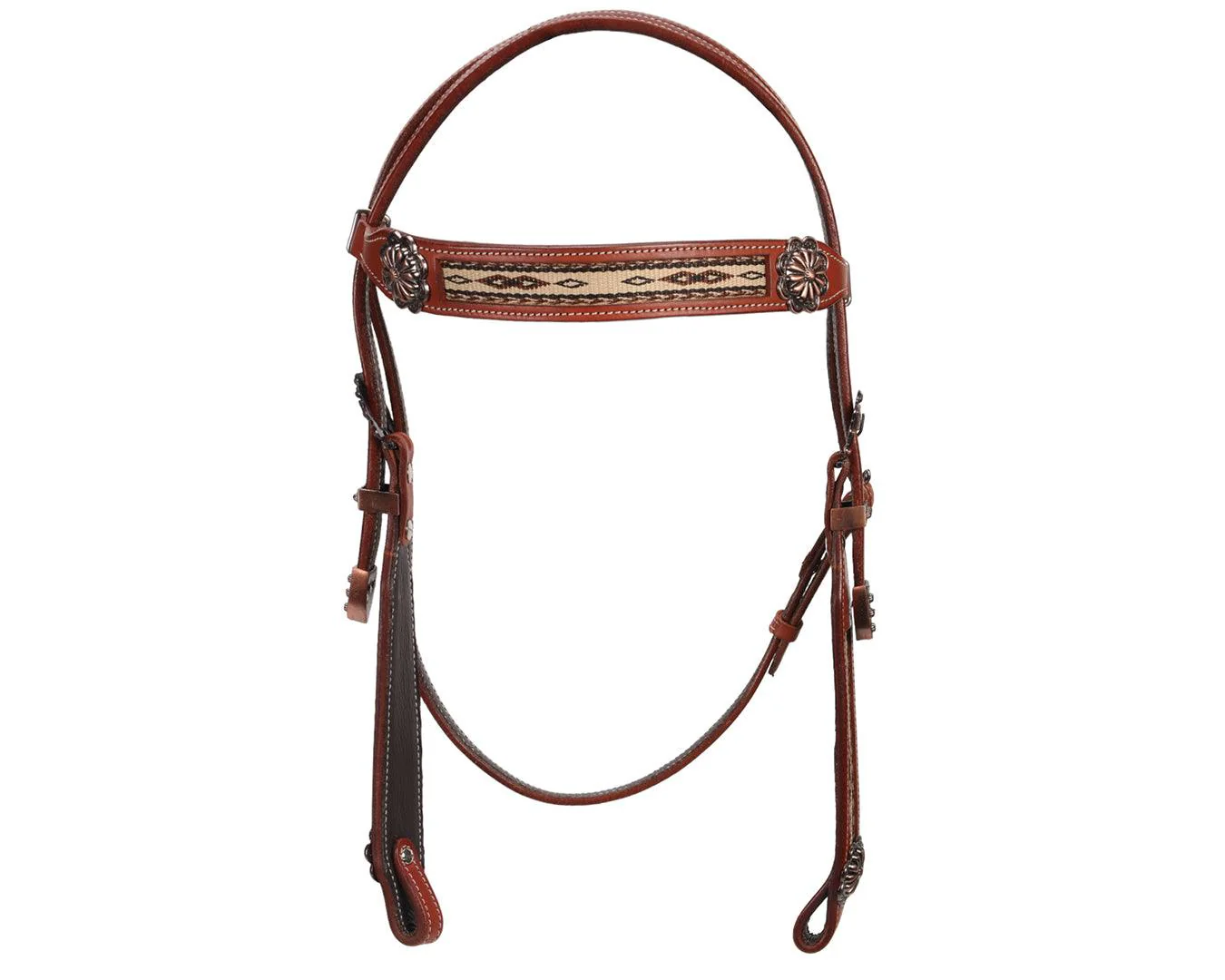 Fort Worth Navajo Brow Headstall - Image 5