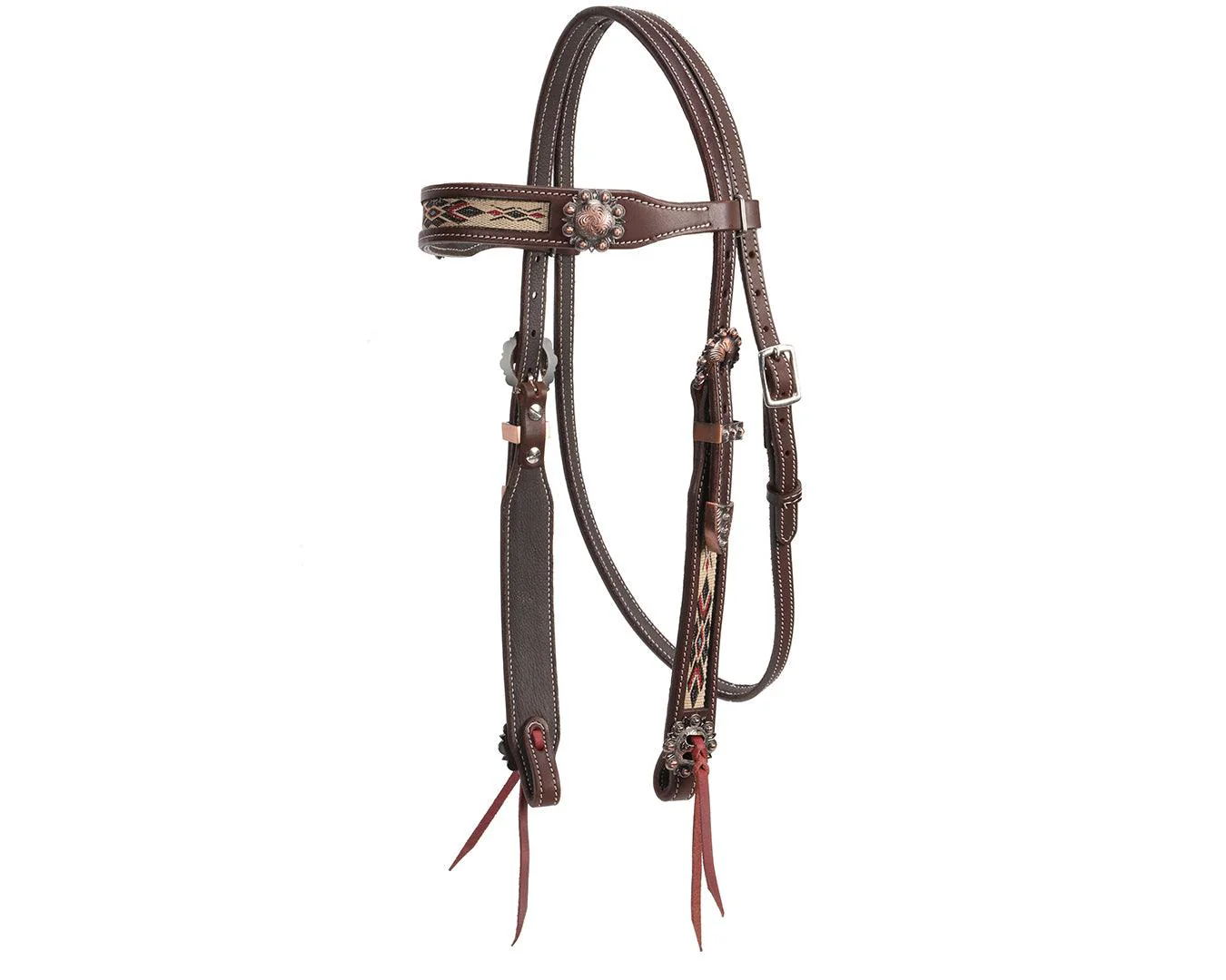 Fort Worth Navajo Brow Headstall - Image 7