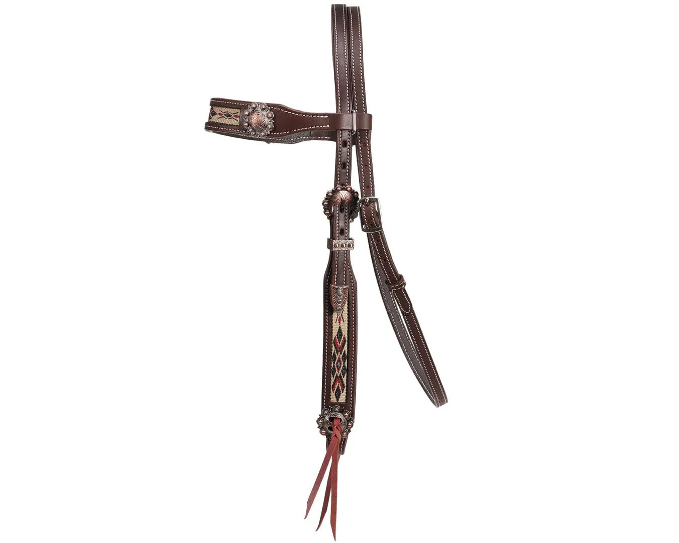 Fort Worth Navajo Brow Headstall - Image 8