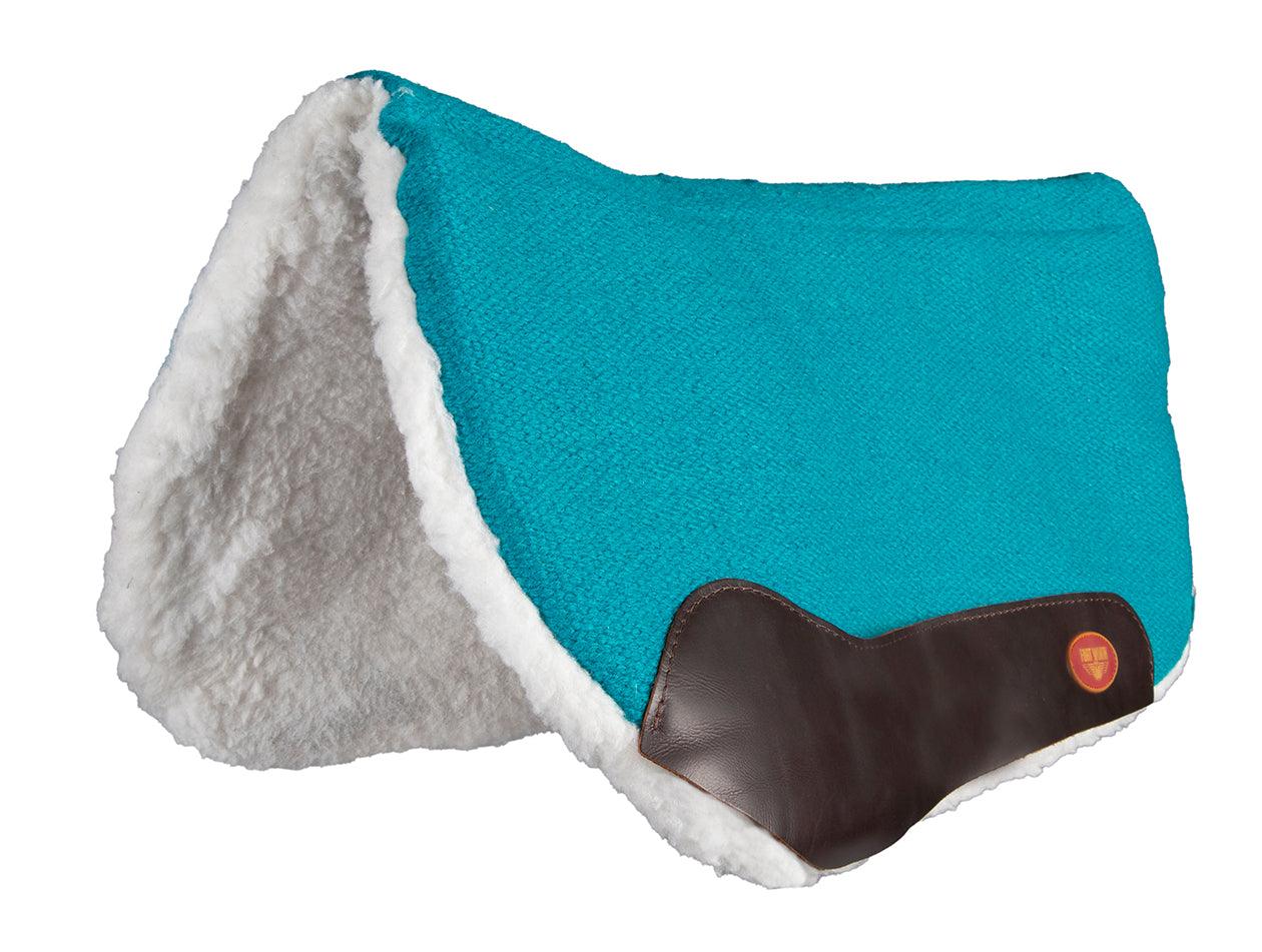 Fort Worth NZ Wool Barrel Contoured Pad - 28" x 28"