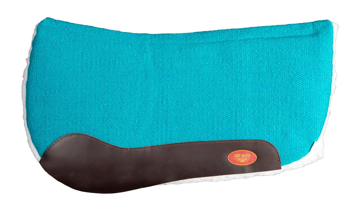 Fort Worth NZ Wool Barrel Contoured Pad - 28" x 28" - Image 2