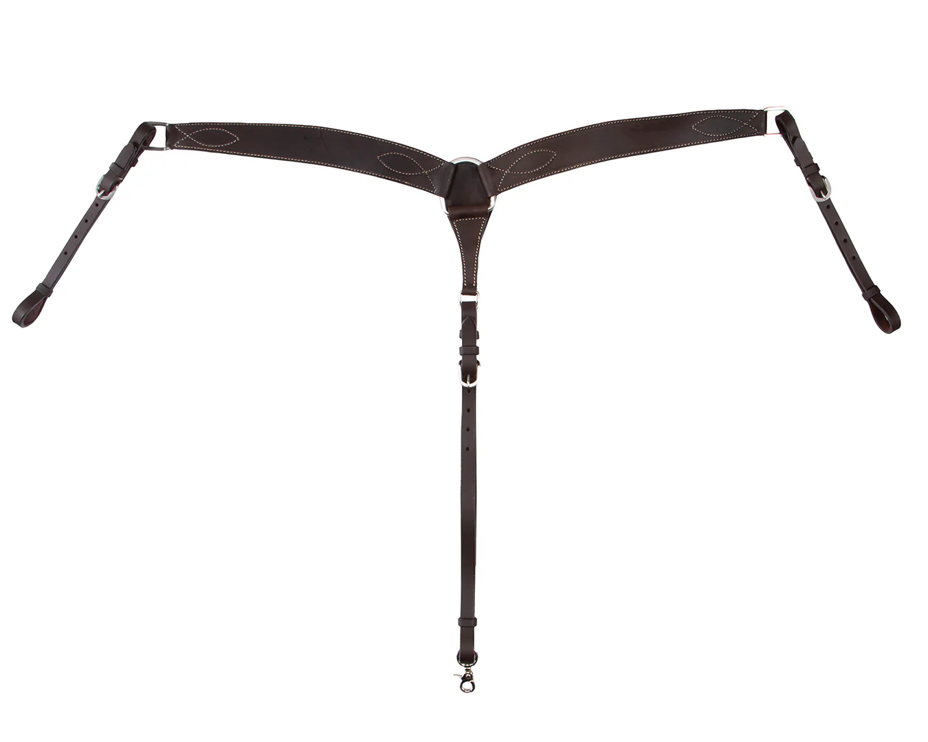 Fort Worth Oiled Harness Breastcollar