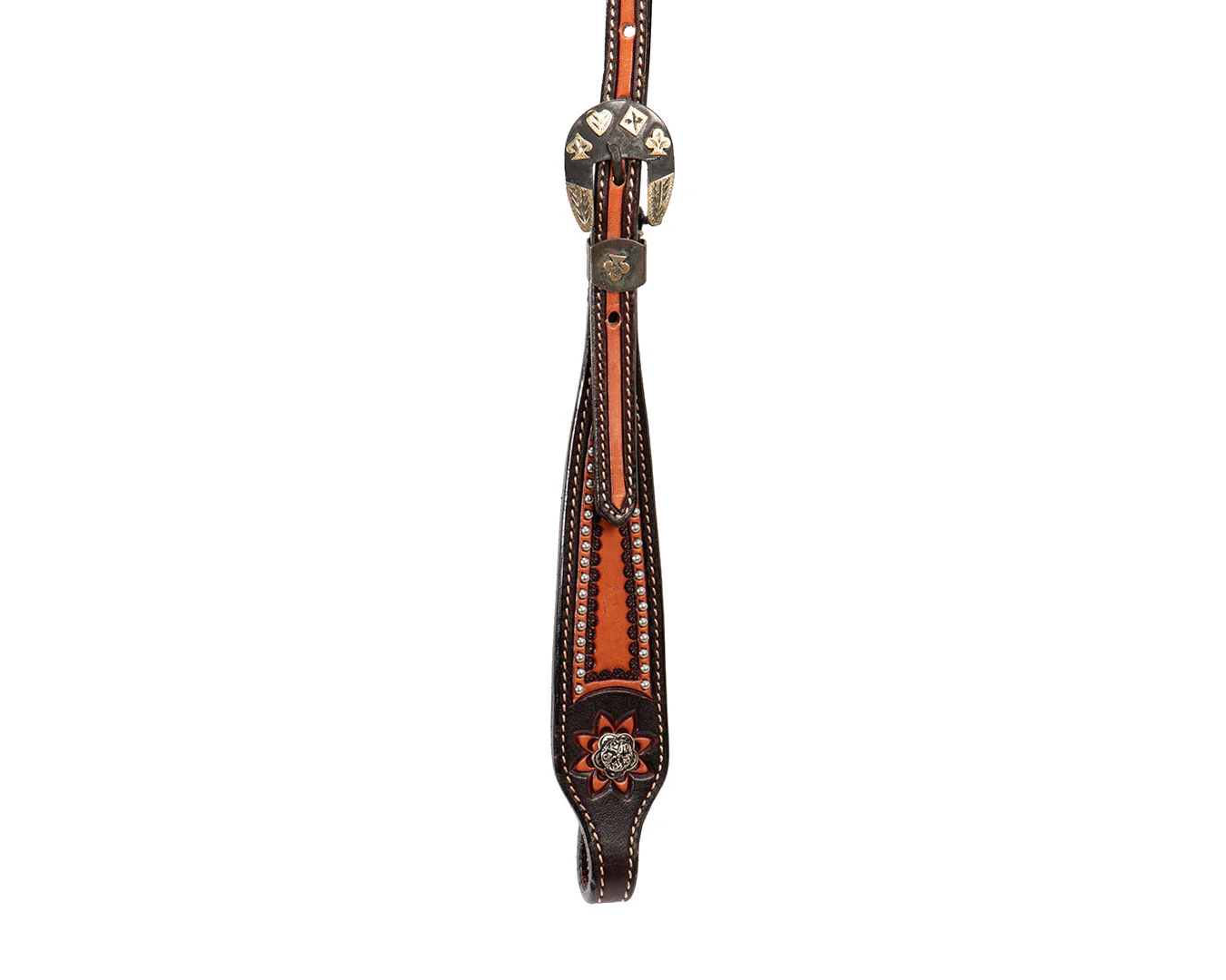 Fort Worth Oketo Knotted Brow Headstall - Image 4