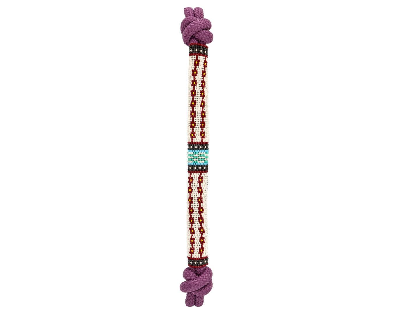 Fort Worth Rope Halter Beaded Nose with Lead - Image 16