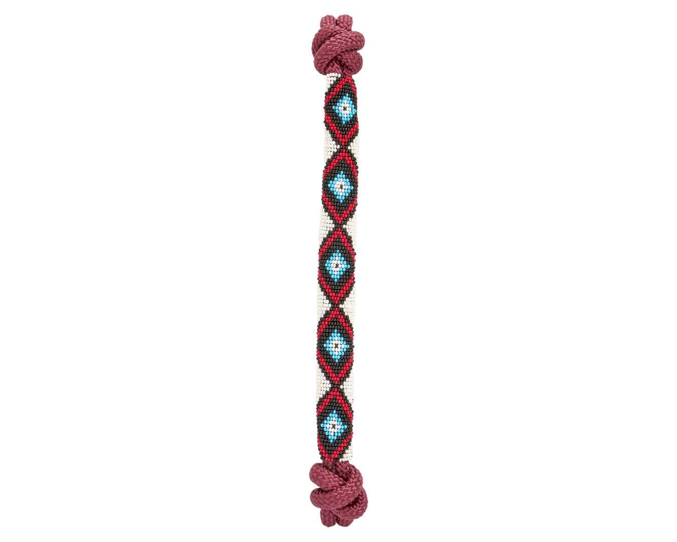 Fort Worth Rope Halter Beaded Nose with Lead - Image 20