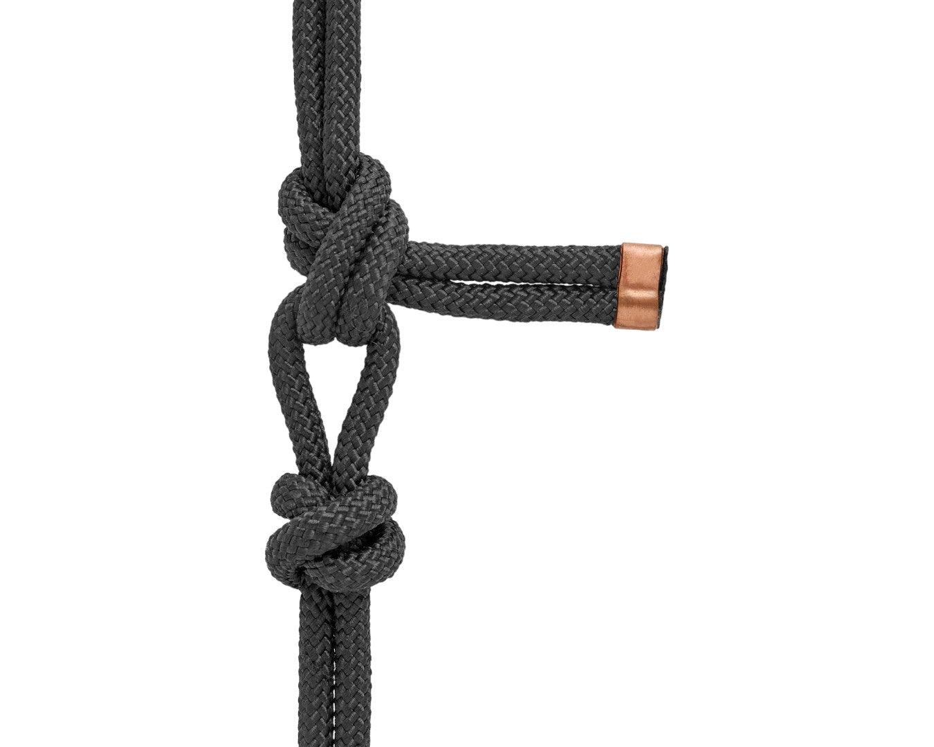 Fort Worth Rope Halter Beaded Nose with Lead - Image 22