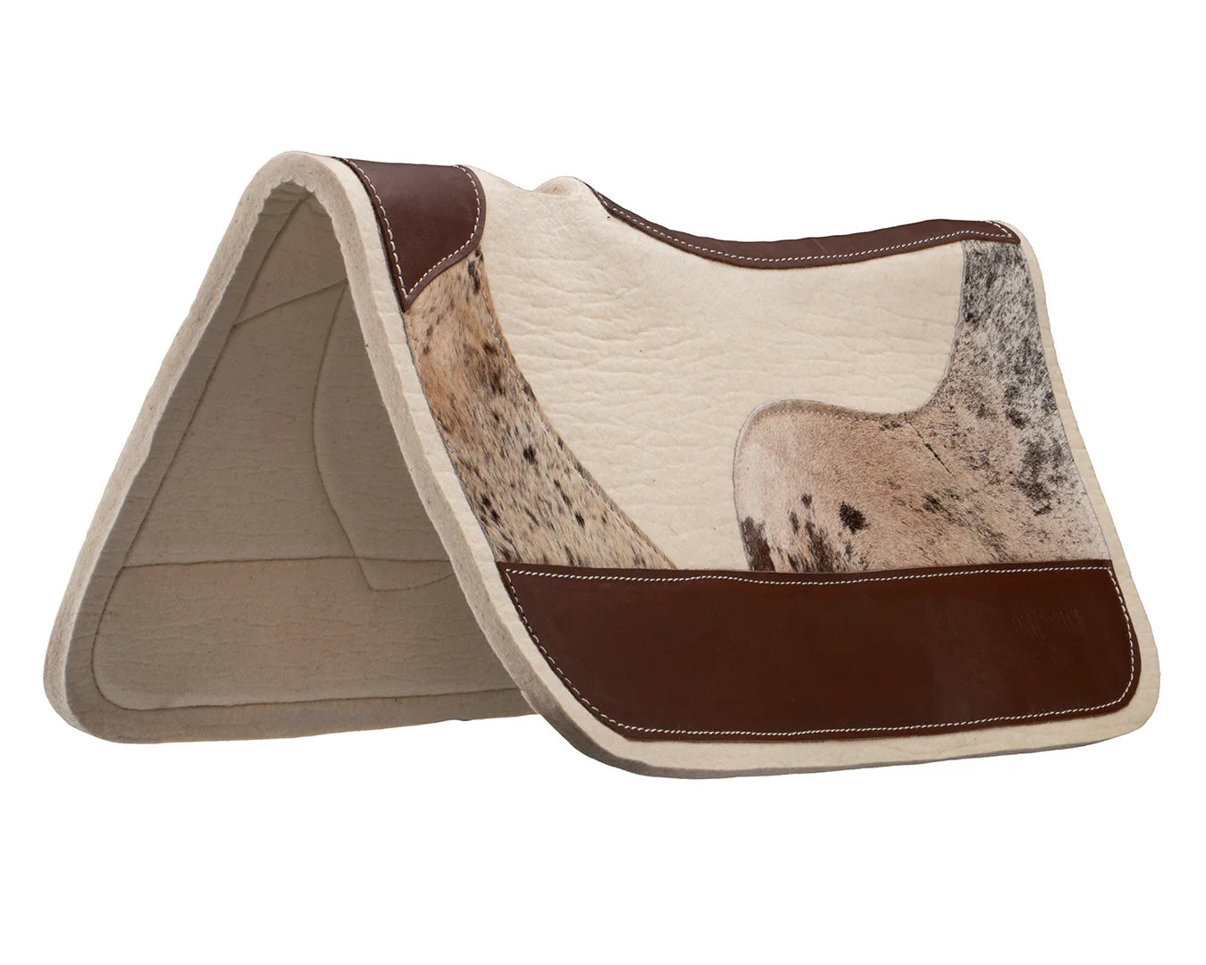 Fort Worth Steam Pressed Western Pad- Cowhide - 28" x 27"