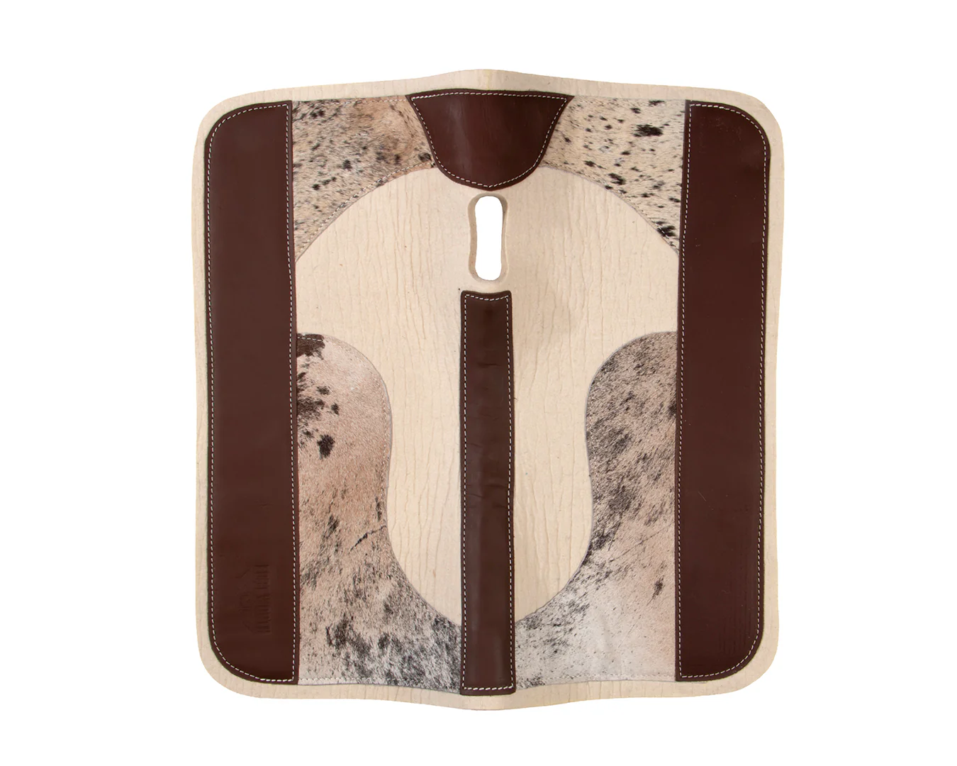 Fort Worth Steam Pressed Western Pad- Cowhide - 28" x 27" - Image 5