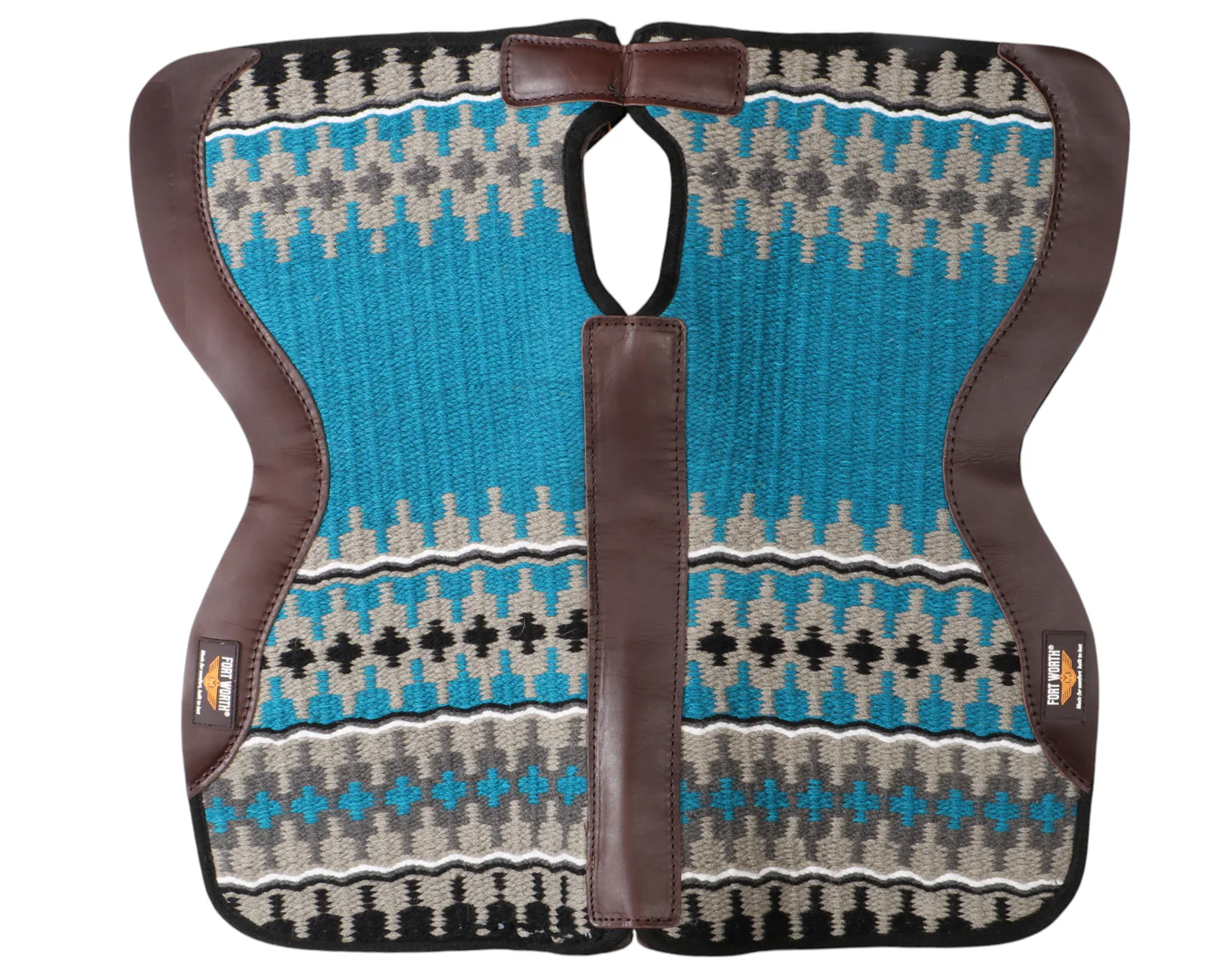Fort Worth Saddle Pad NZ Wool Felt Lined - Image 13