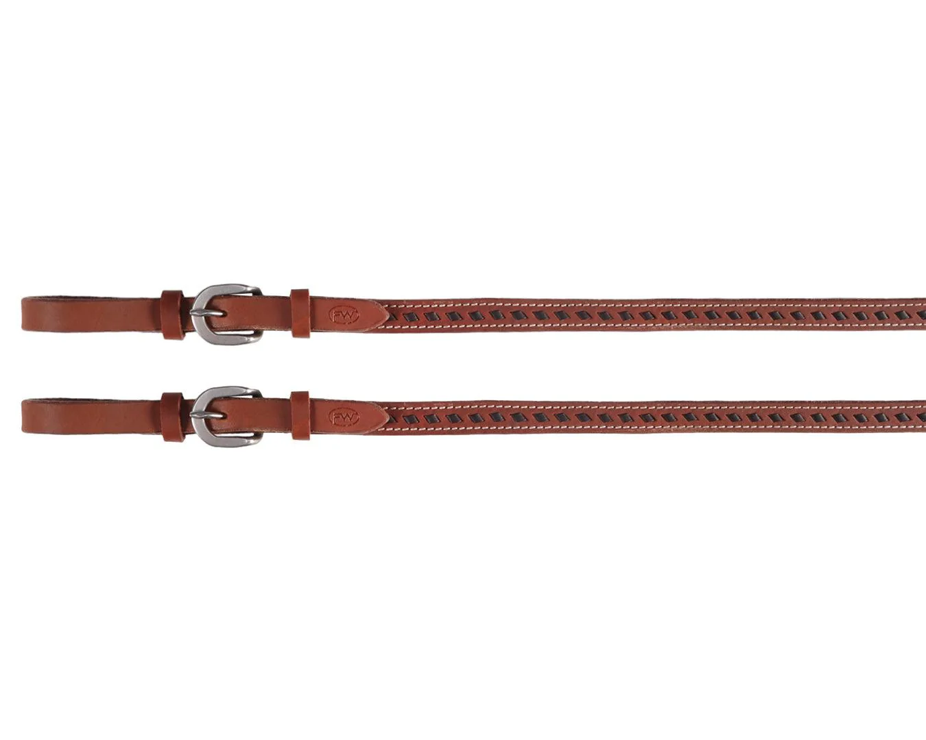 Fort Worth Split Reins w/Buckle Ends - Image 2