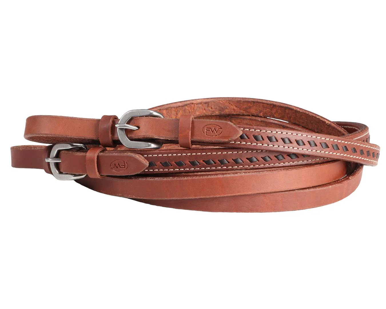 Fort Worth Split Reins w/Buckle Ends - Image 3