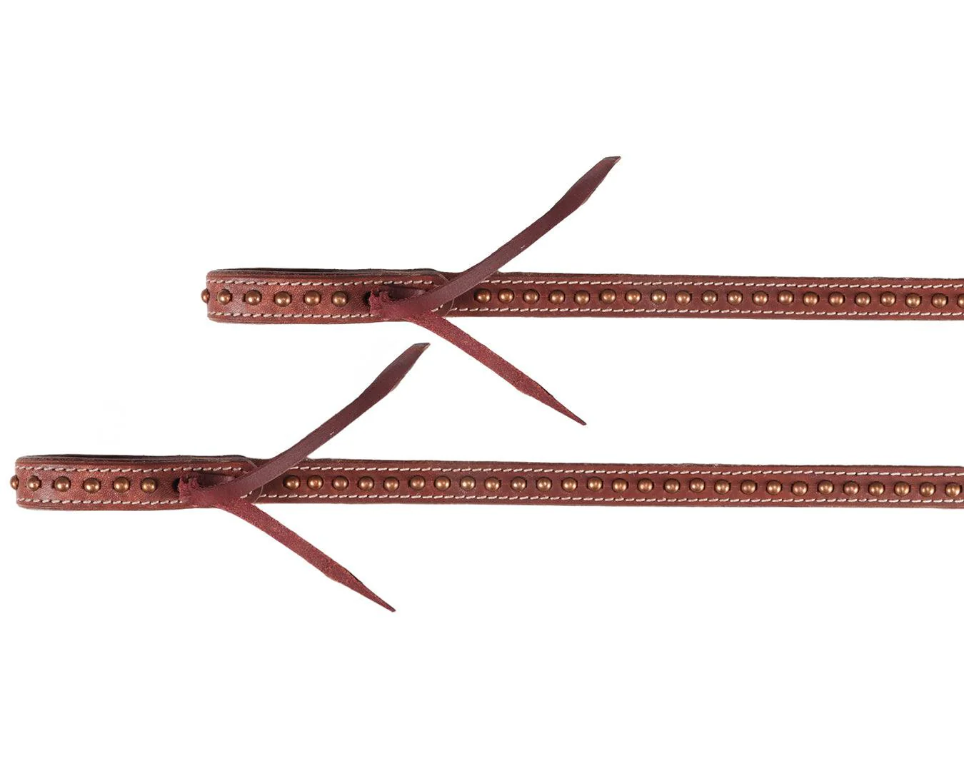Fort Worth Split Reins w/Water Loops 5/8" - Image 2