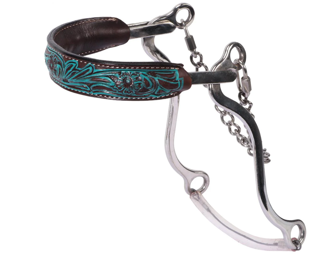 Fort Worth SS Hackamore - Turquoise Flower - Image 2