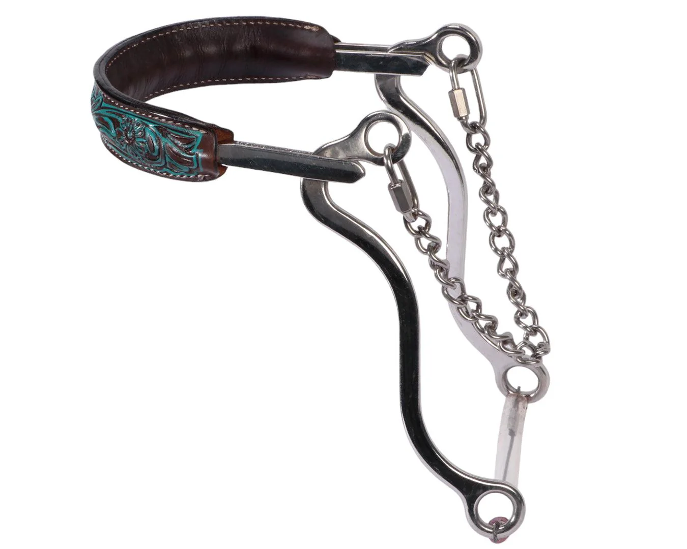 Fort Worth SS Hackamore - Turquoise Flower - Image 3