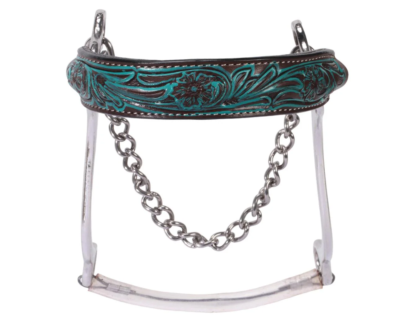 Fort Worth SS Hackamore - Turquoise Flower - Image 4