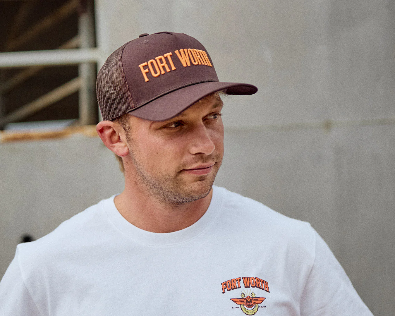 Fort Worth Statement Cap -Deep Brown - Image 3