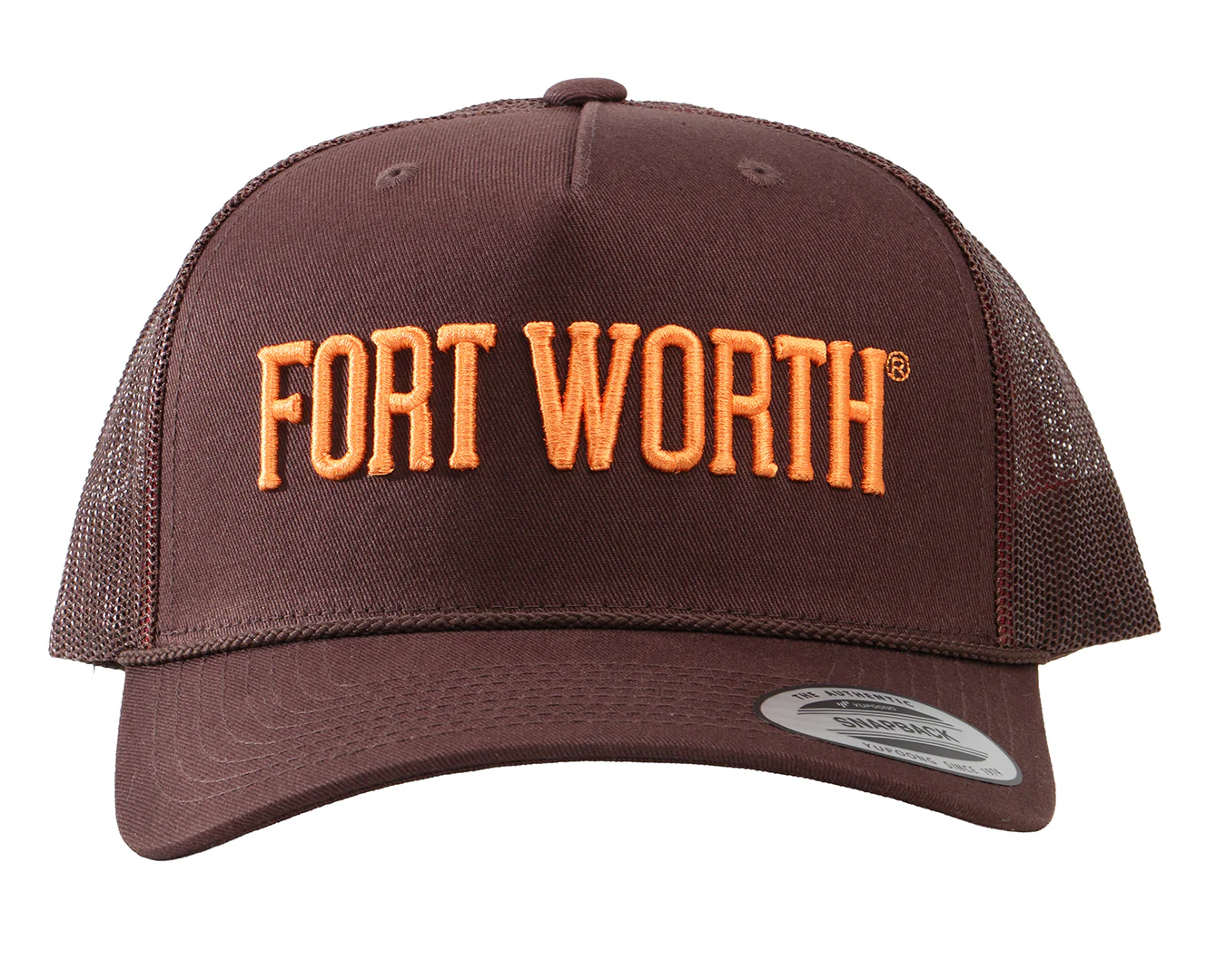 Fort Worth Statement Cap -Deep Brown - Image 6