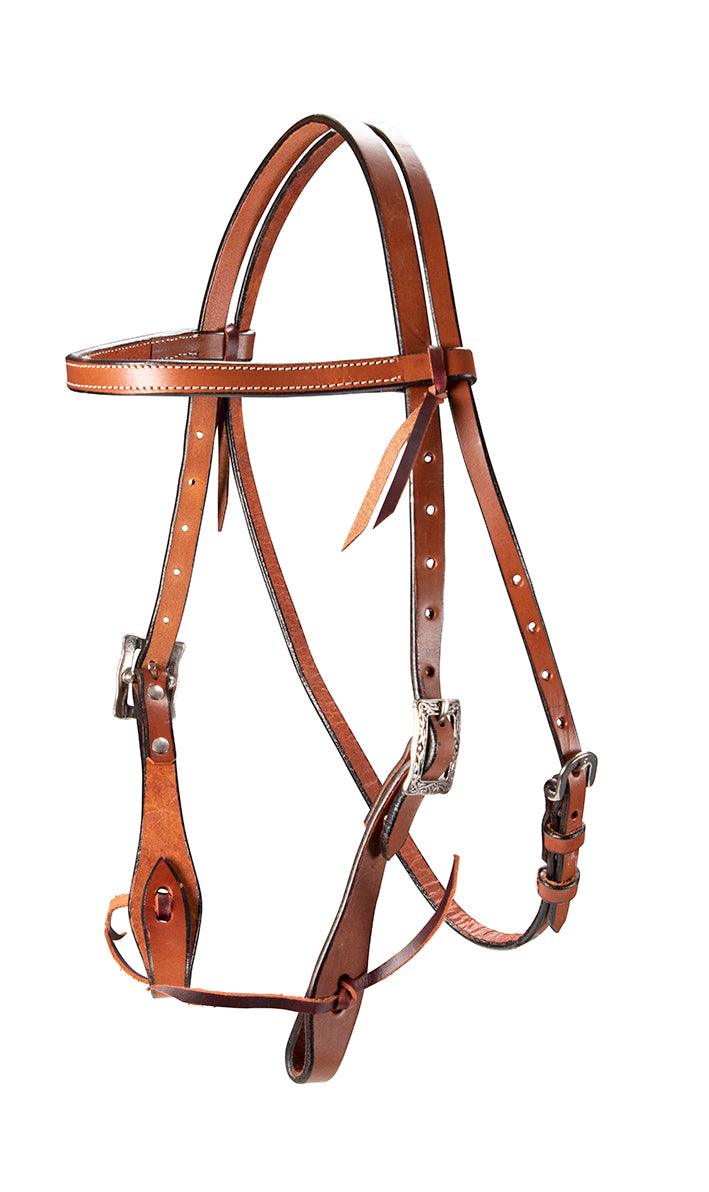 Fort Worth Straight Browband Headstall - Image 2