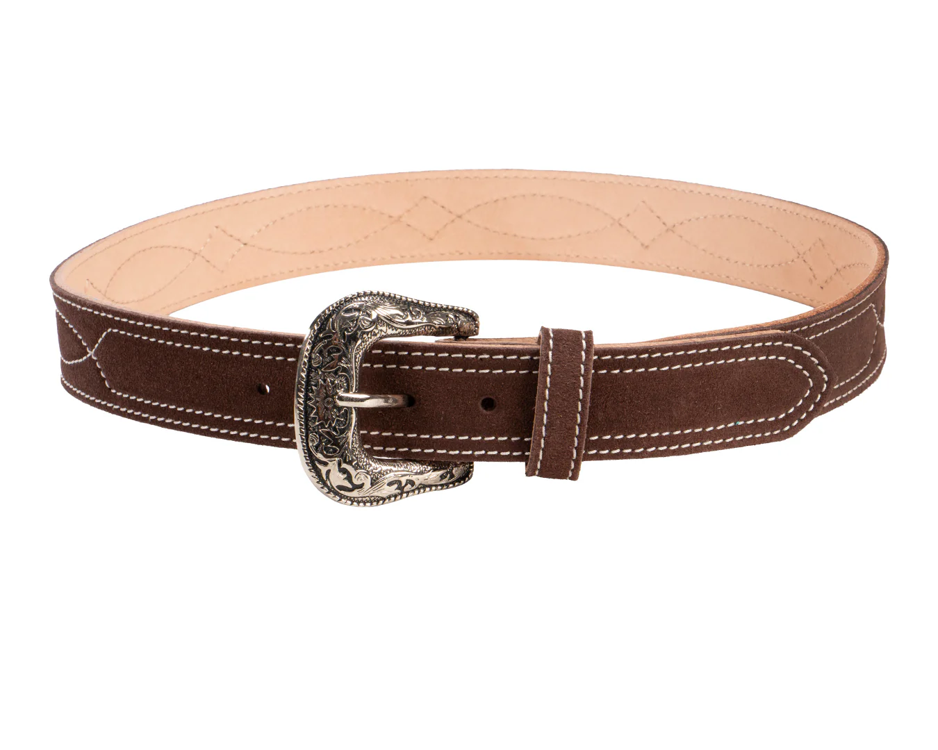 Fort Worth Suede Gunslinger Belt