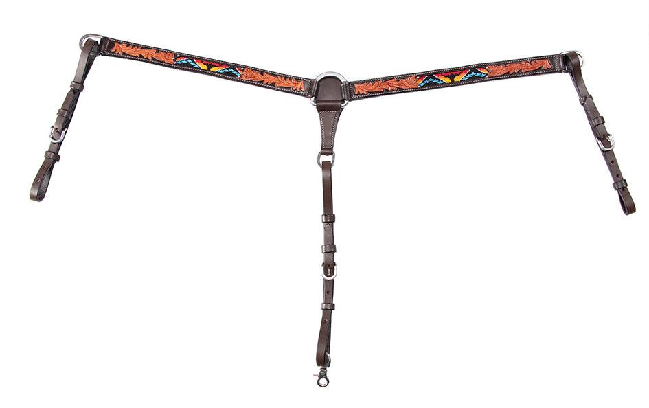 Fort Worth Sunset Steer Head Breastcollar