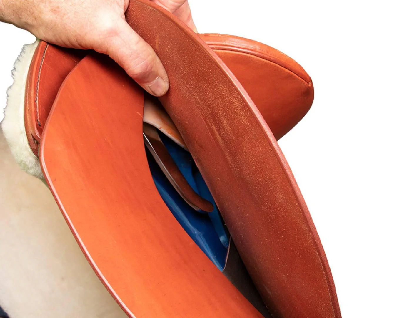 Fort Worth Swinging Fender Saddle with Adjustable Gullet - Image 9