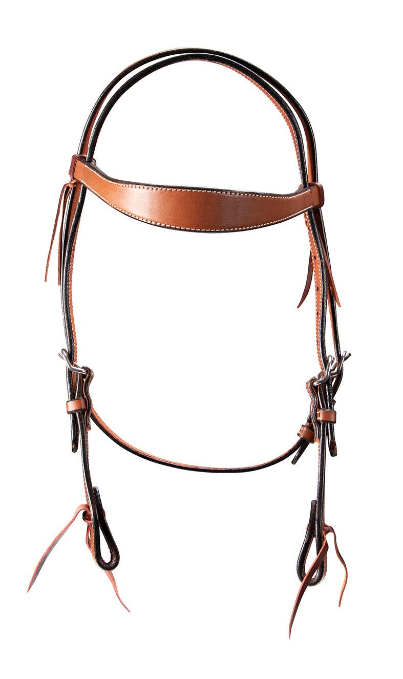 Fort Worth Tapered Browband Headstall