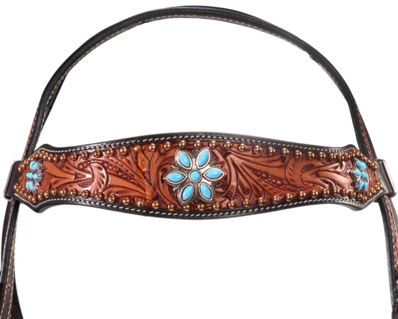 Fort Worth Wildflower Headstall - Image 3