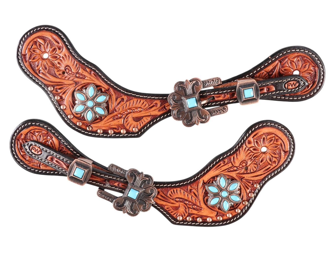 Fort Worth Wildflower Spur Straps