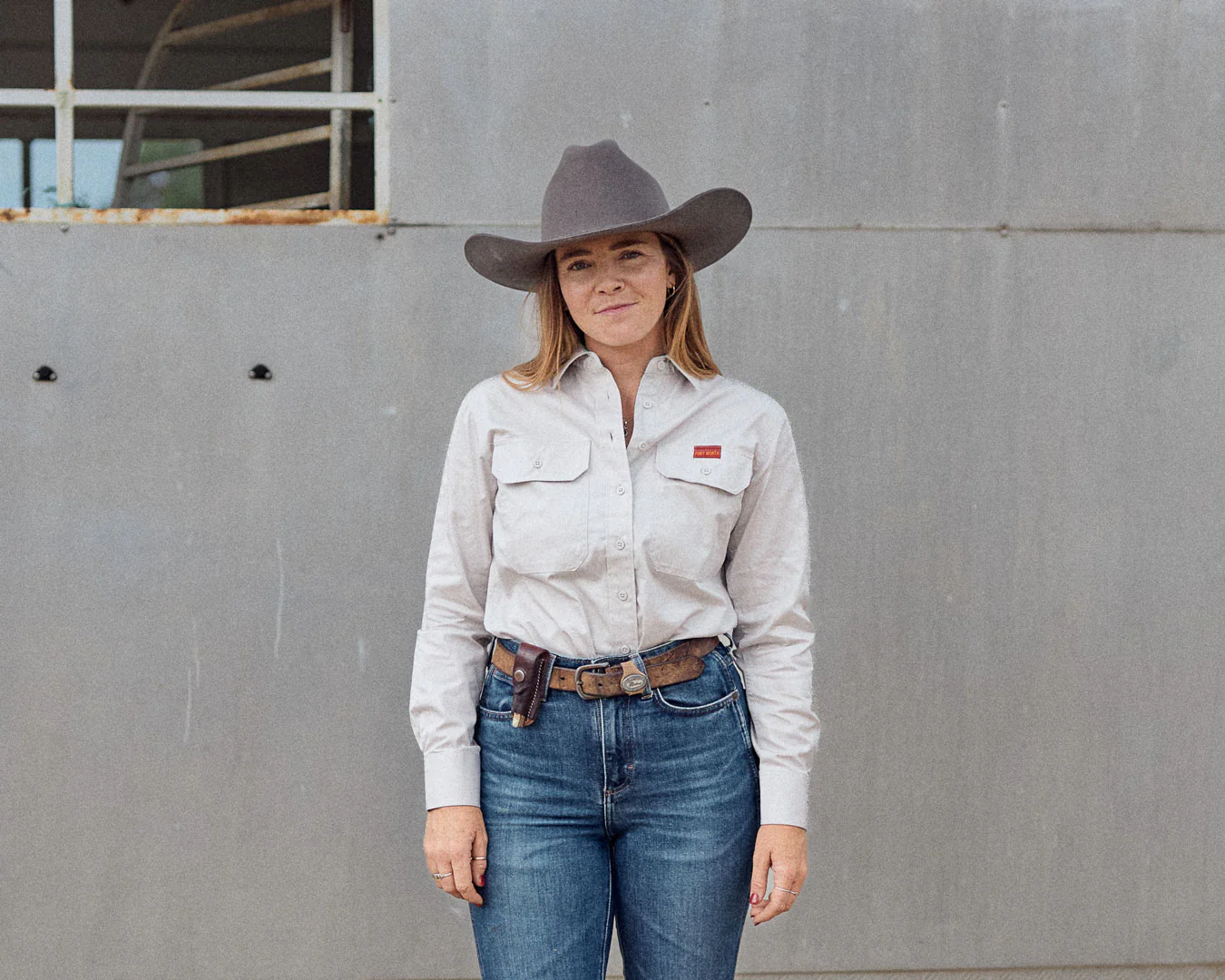Fort Worth Women's Full Button Work Shirt - Image 4