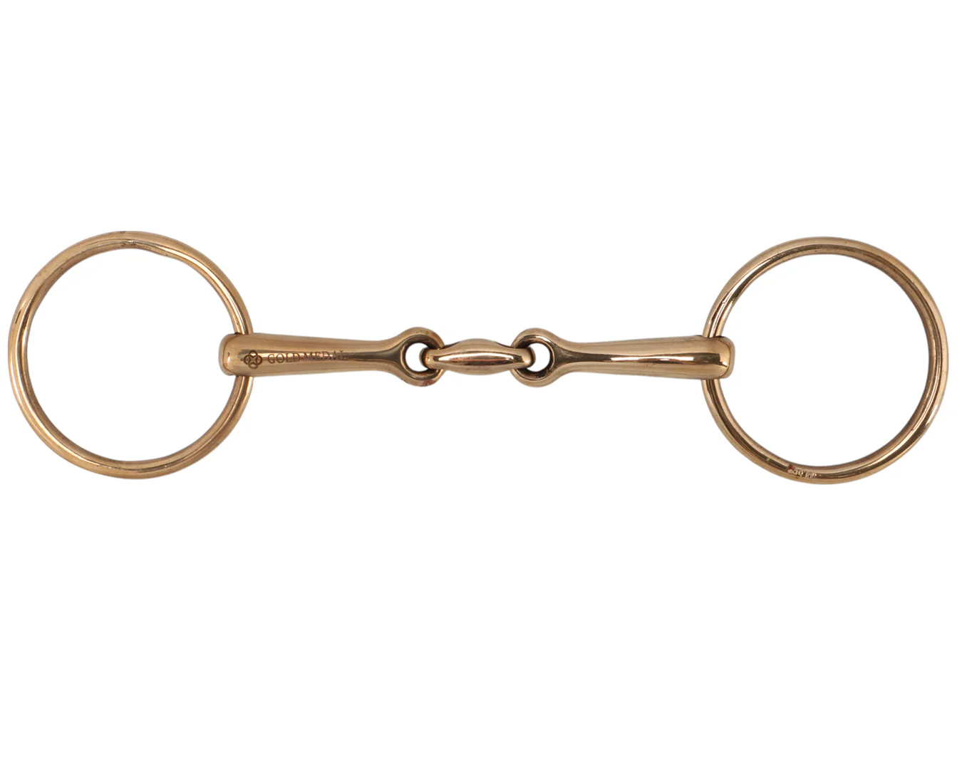 Gold Medal Loose Ring Training Snaffle Bit