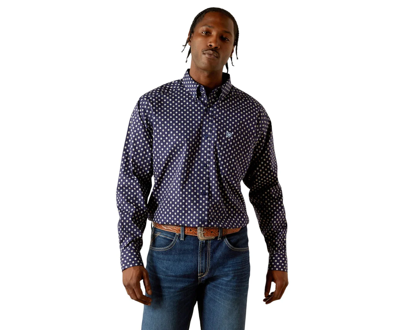 Ariat Men's Stone Long Sleeve Shirt - Image 2