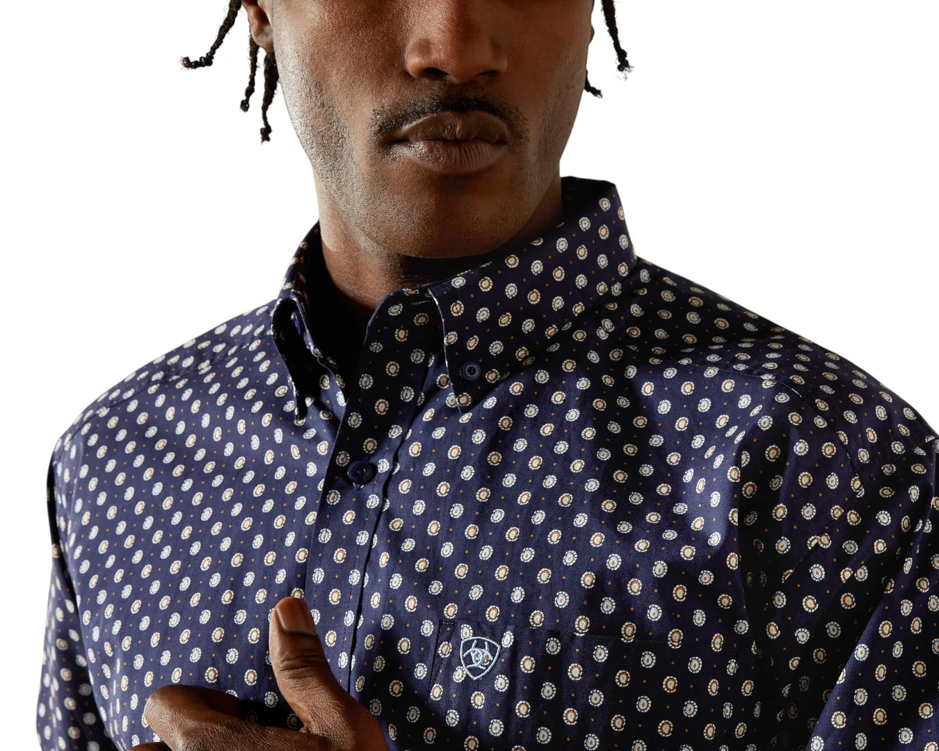 Ariat Men's Stone Long Sleeve Shirt - Image 4